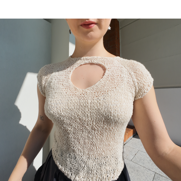 Holey Tee - Knit Guide