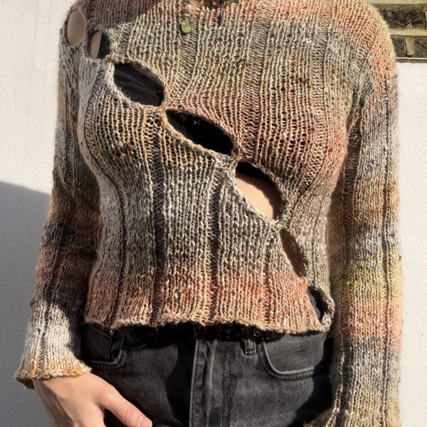 Slice Me Up Top Knit Pattern