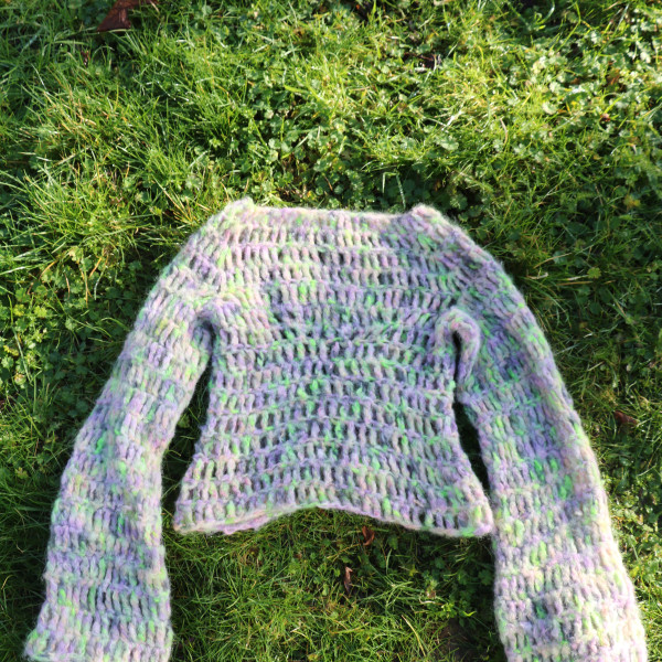 Lilac and green longsleeve