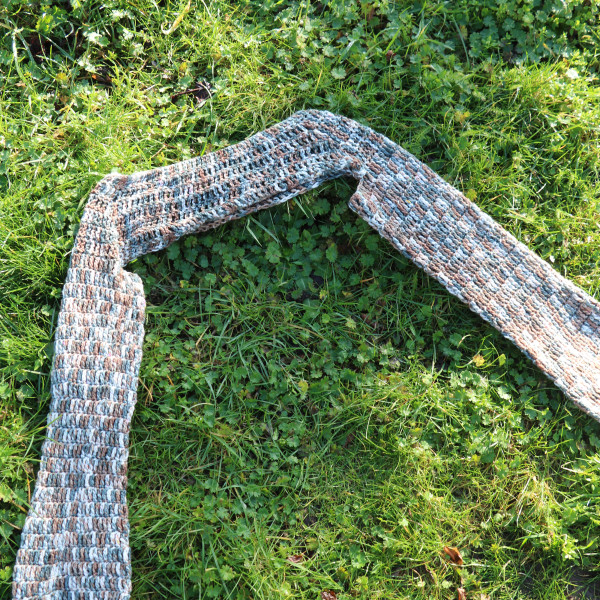 Brown and cream bolero